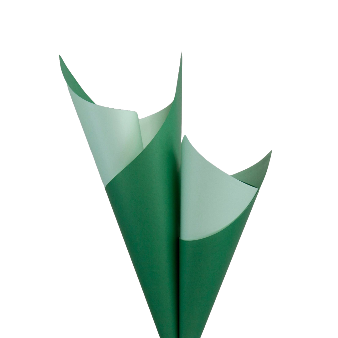Cello Pearl Duo 65mic Sage Green, Pack 20 (58x58cm)