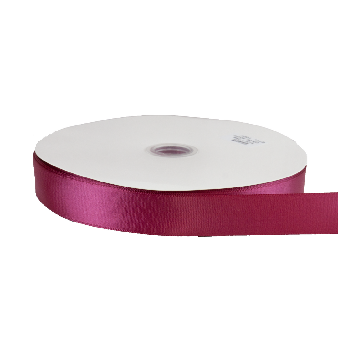 Premium Double Sided Satin Wine 8049 (25mm x 91.5m)
