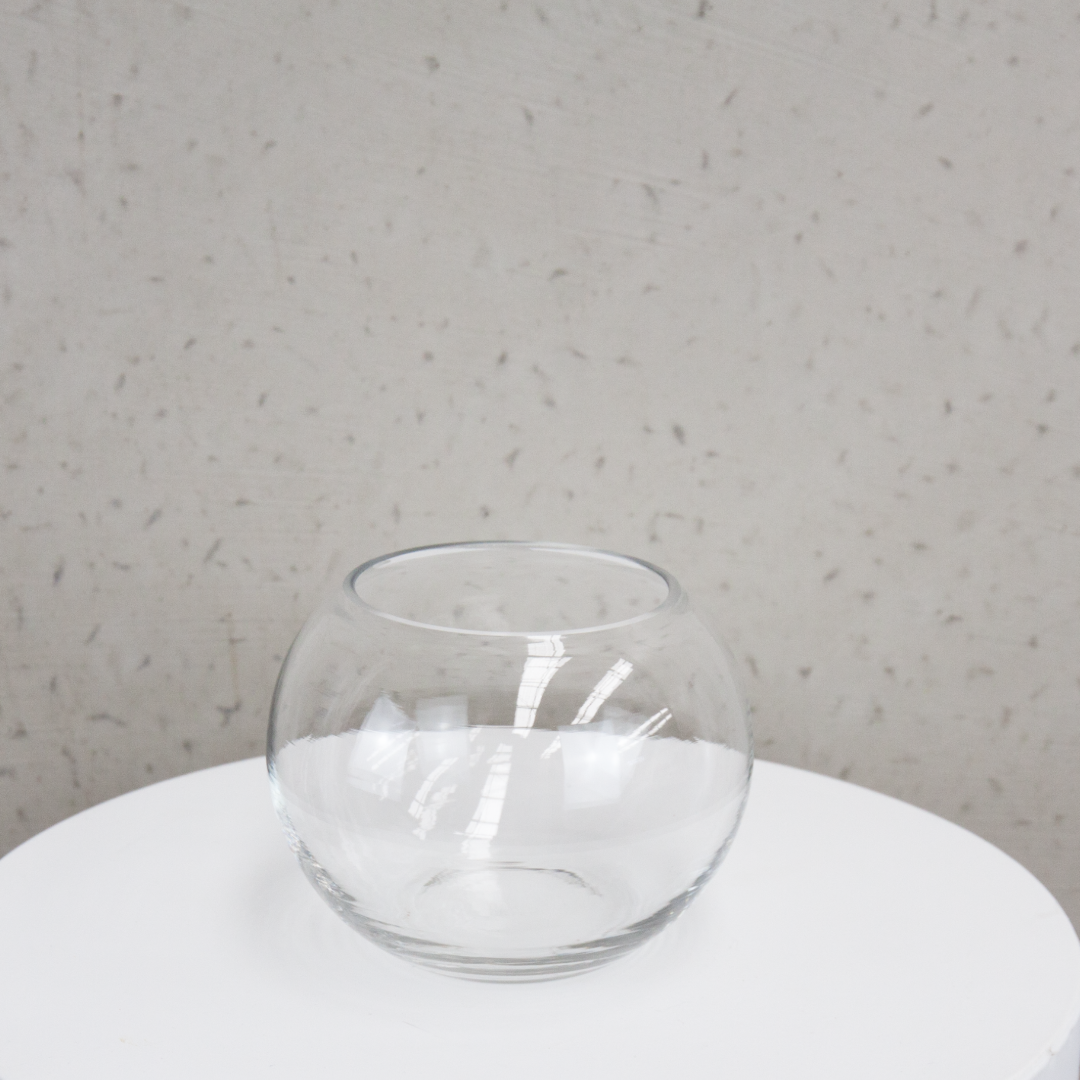 Glass Fish Bowl 15YQ (11x8.5x15x11.4cmH)