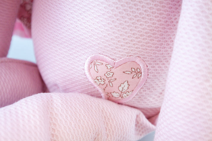 Manon Des Pres®️ Premium Baby Hamper Gift Basket Bunny Pink with 100% Cotton Blanket