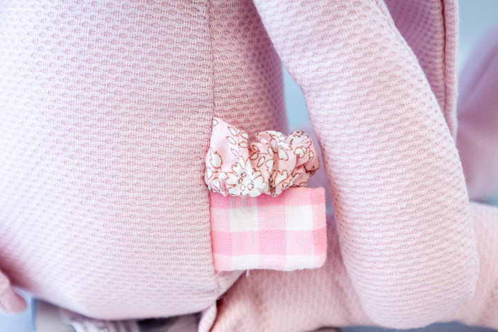 Manon Des Pres®️ Premium Baby Hamper Gift Basket Bunny Pink with 100% Cotton Blanket
