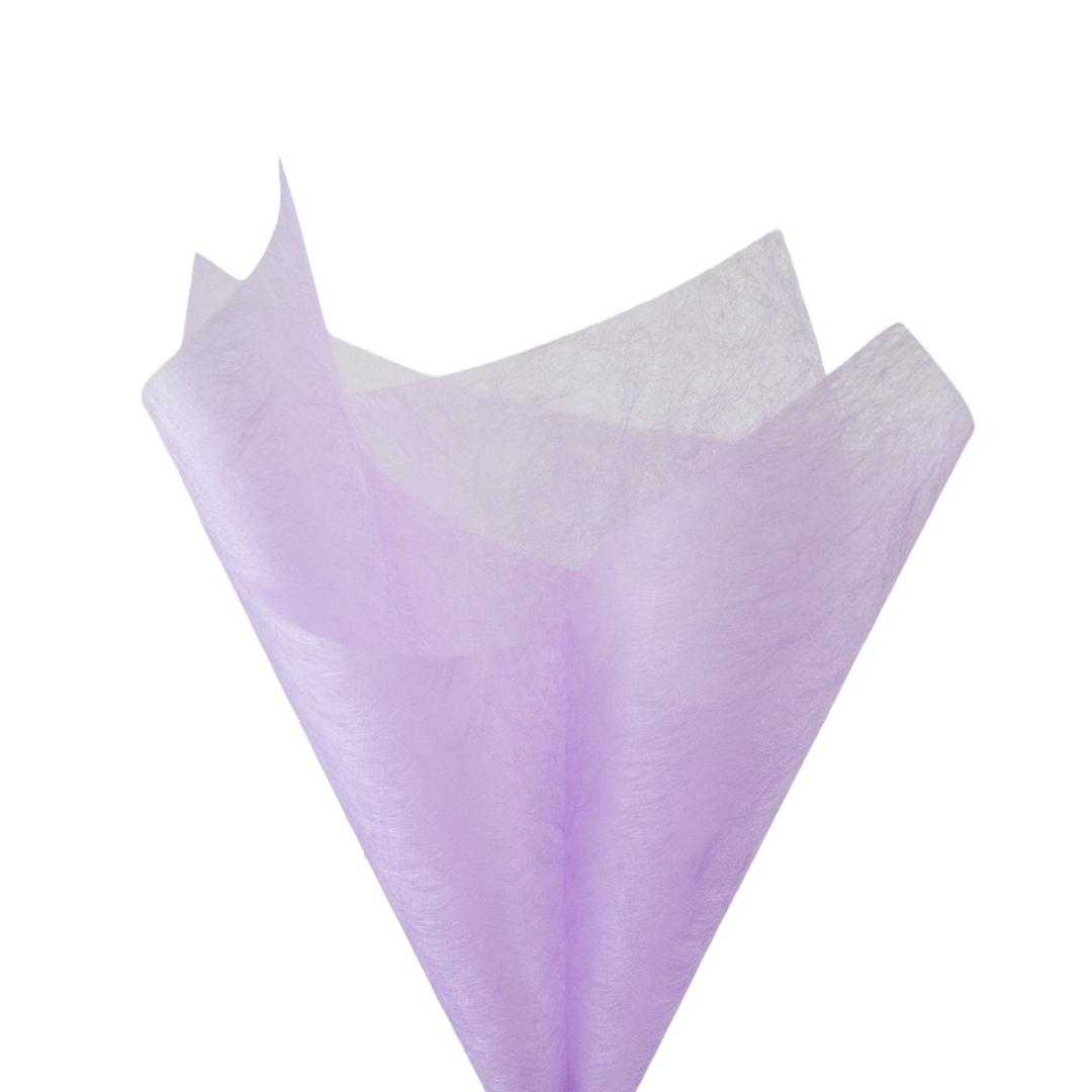 Non-woven Flower Wrapping Thick 65gsm Purple Pack 25 (50x70cm)