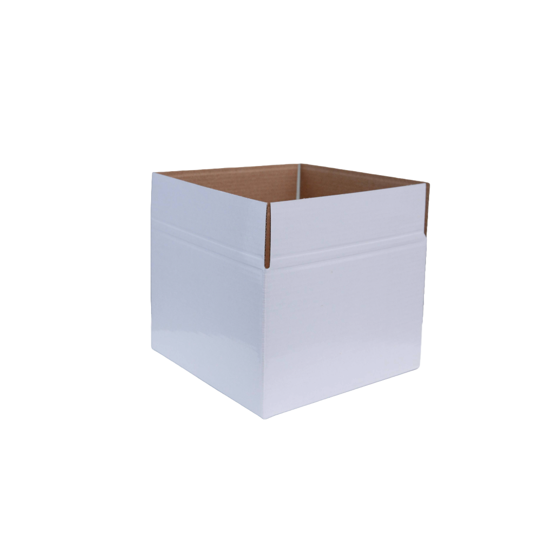 Posy Box White M (16.5x16.5x17cmH)