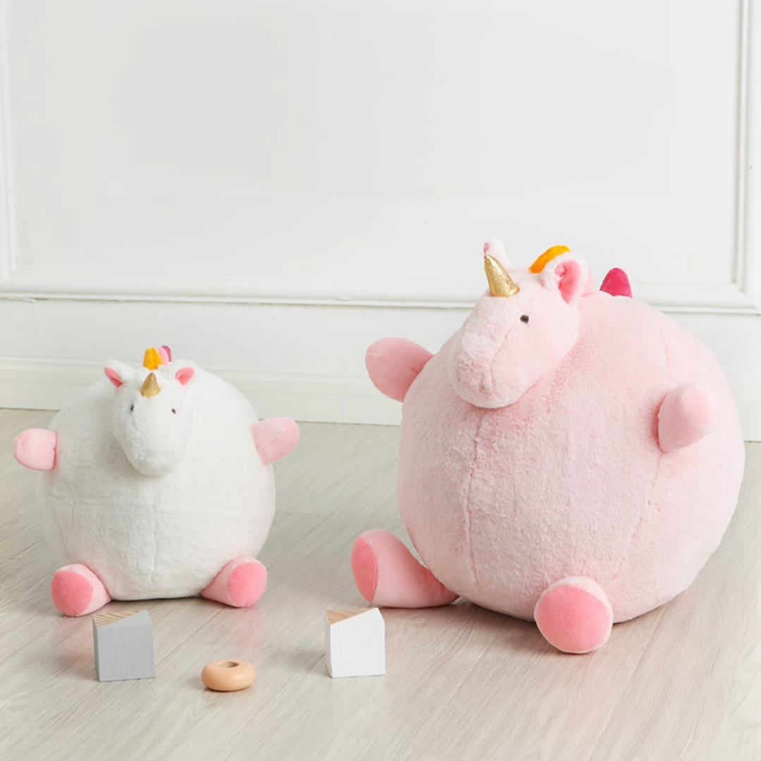 Manon Des Pres®️ Premium Baby Plush Toy Unicorn White 28cmH