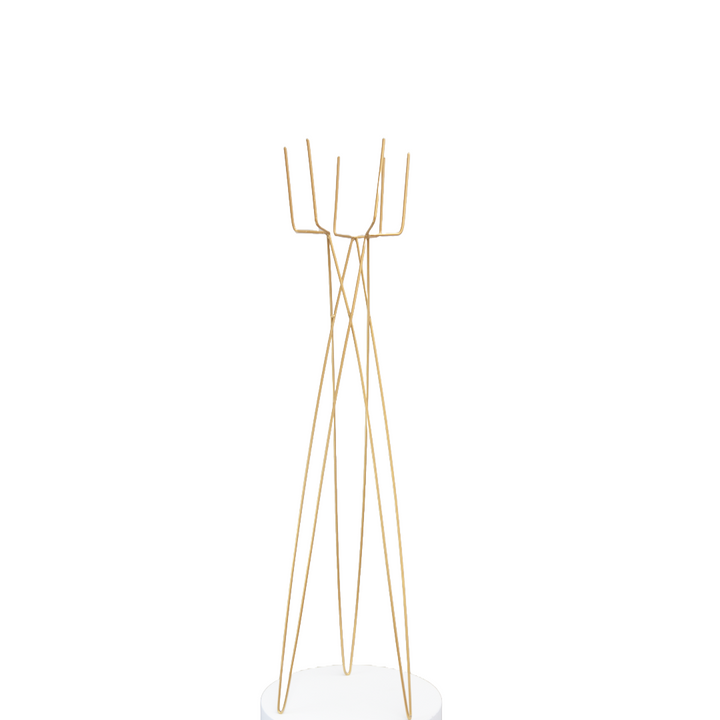 Flower Centrepiece Stand Gold 1 PC