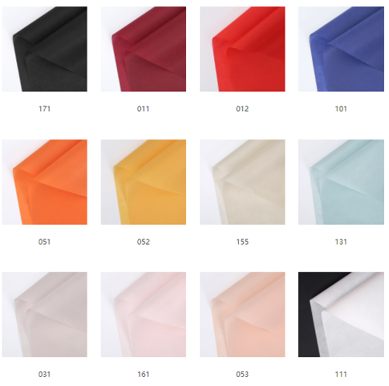 Non-woven Lattice Flower wrap 60gsm Pack 20 (53x57cm) colour chart