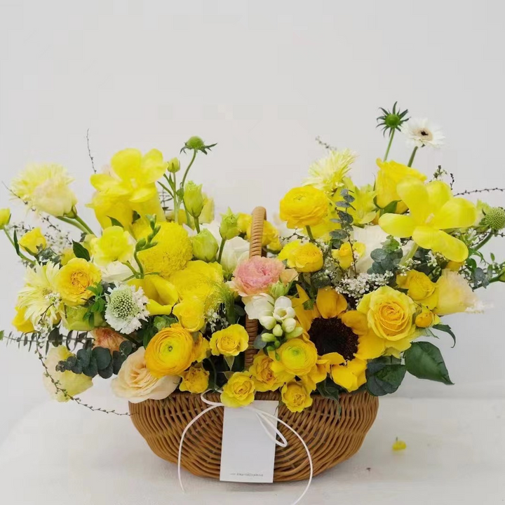 Flower Basket Hamper W313 (24x17x26cmH) 1PC