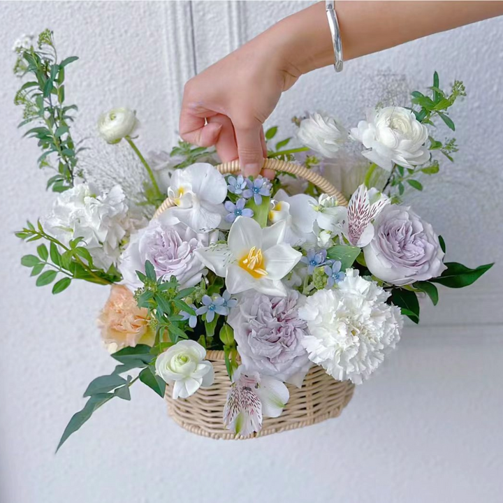 Flower Basket Hamper W335 (20x15x23cmH) 1 PC