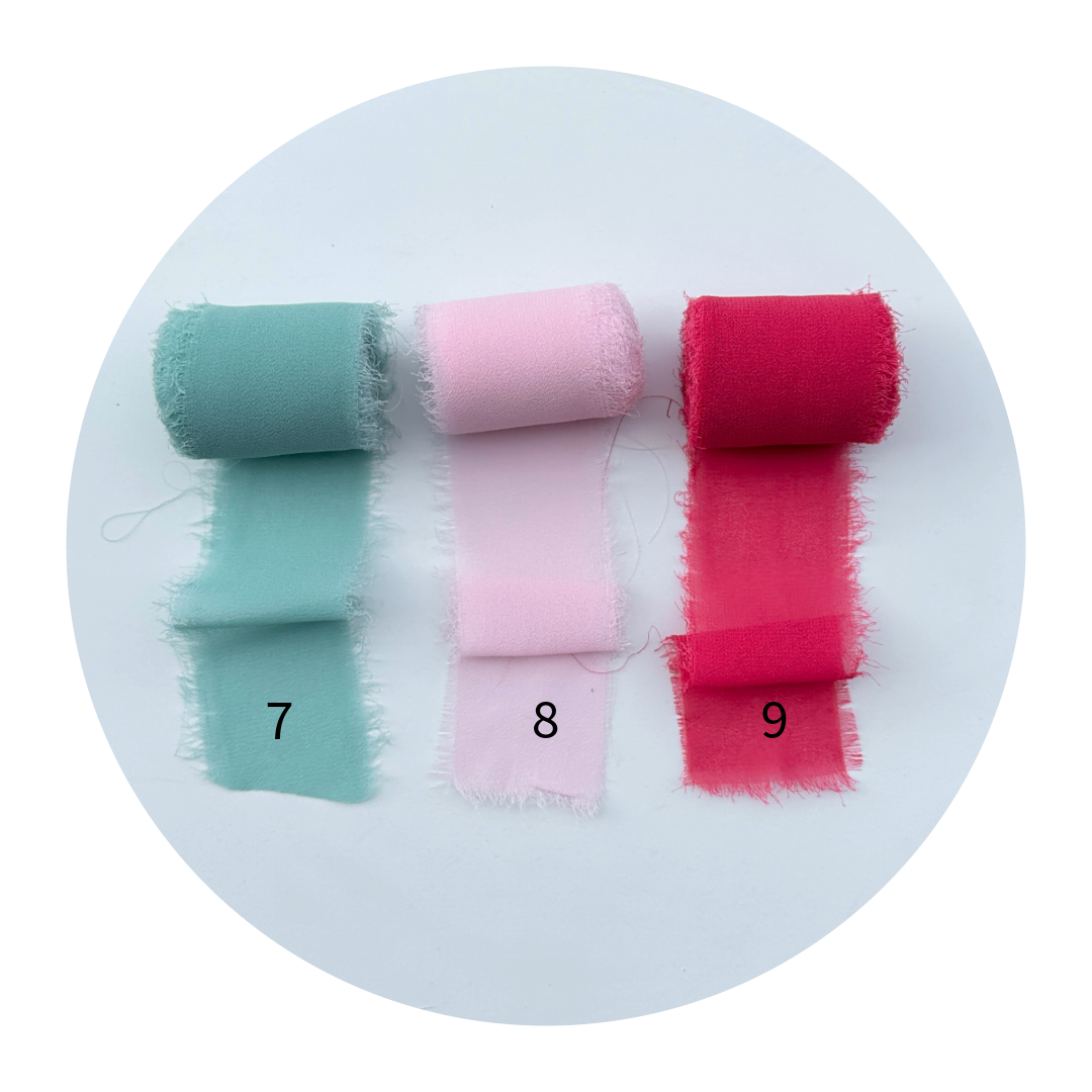 Chiffon Ribbon (4cm*5Y) 1 Roll