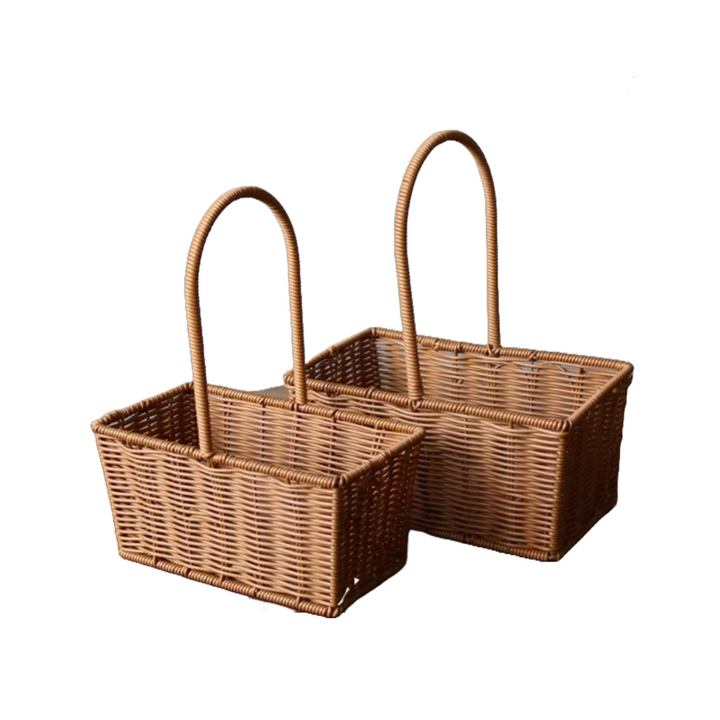 Flower Basket Hamper W319 Set (23x13x29cmH, 26x15x32cmH) Set 2